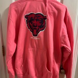 Vibrant Pink Hoodie with Drawstring